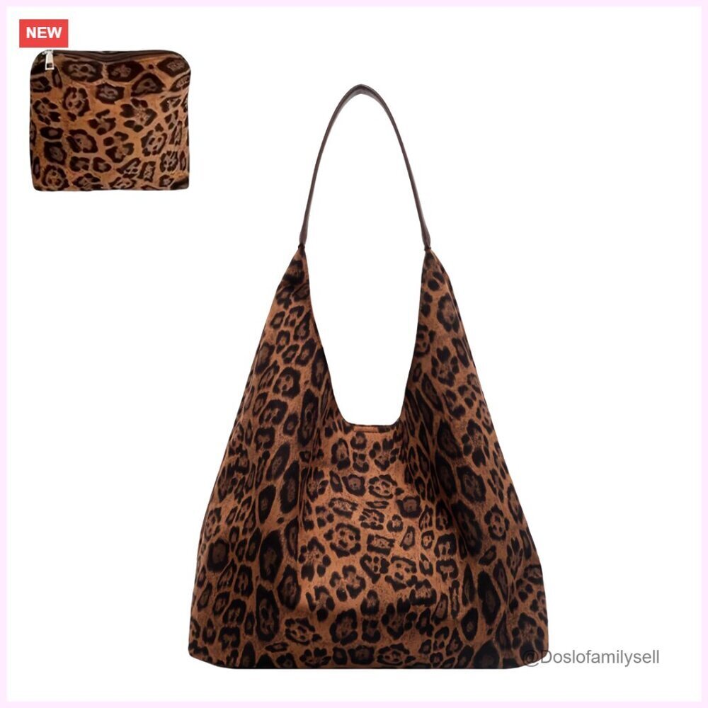 Large Capacity Tote Bag Durable Faux Suede Shoulder Bag Chic Minimal